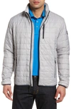 Cutter & Buck Rainier Primaloft(r) Insulated Jacket In Gray