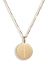Knotty Charmy Necklace In Gold - Cross