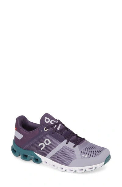 On Cloudflow Running Shoe In Violet/ Tide