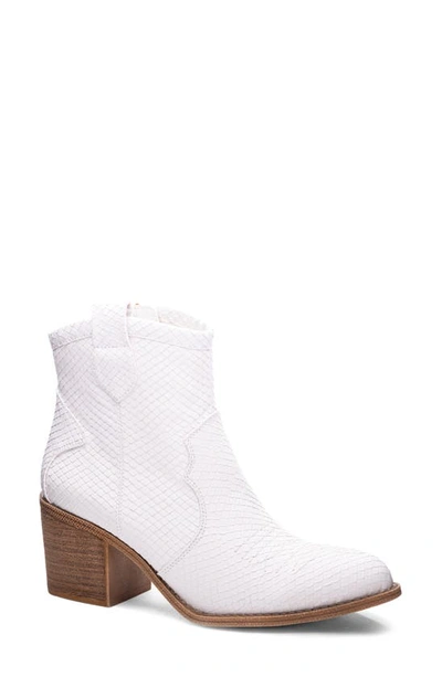 Dirty Laundry Unite Western Bootie In White