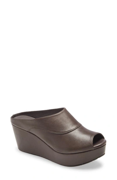 CHOCOLAT BLU WIND PLATFORM WEDGE MULE WIND