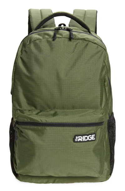 The Ridge Ripstop Daypack In Olive