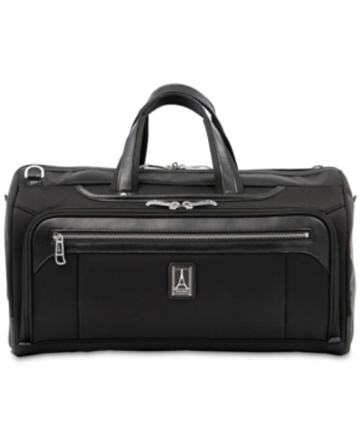 Travelpro Platinum Elite Regional Underseat Duffle Bag In Shadow Black