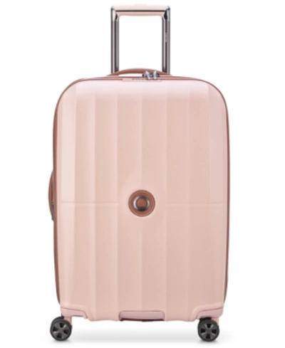 Delsey St. Tropez 24 Expandable Spinner Upright In Pink