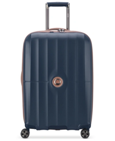 Delsey St. Tropez 24 Expandable Spinner Upright In Navy