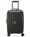 Delsey St. Tropez Expandable Carry-on Spinner Suitcase In Black