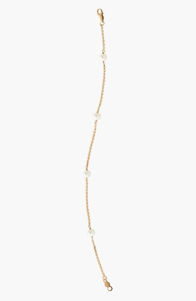 Mignonette Babies'  14k Gold & Cultured Pearl Bracelet