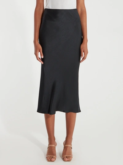 Billie The Label Copeland Midi Skirt In Black