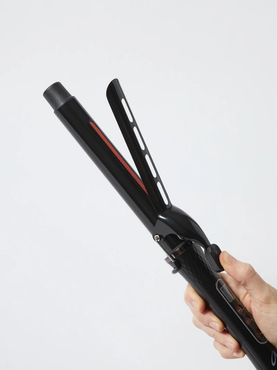 Aria Beauty Salon Pro 1" Infrared Curling Iron In Black