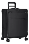 Briggs & Riley Baseline 25-inch Expandable Spinner Packing Case In Black