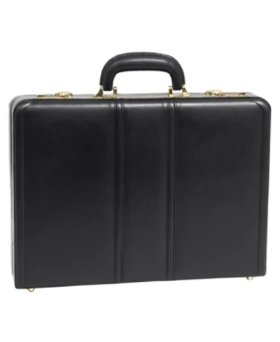 Mcklein Coughlin Expandable Attache Briefcase In Black