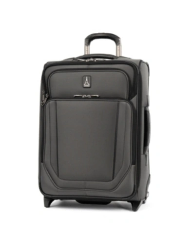 Travelpro Crew Versapack 20" 2-wheel Global Softside Carry-on In Titanium Gray