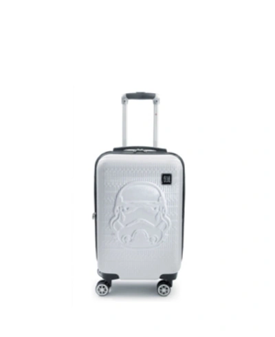 Ful Star Wars Storm Trooper Embossed 21" Spinner Suitcase In White