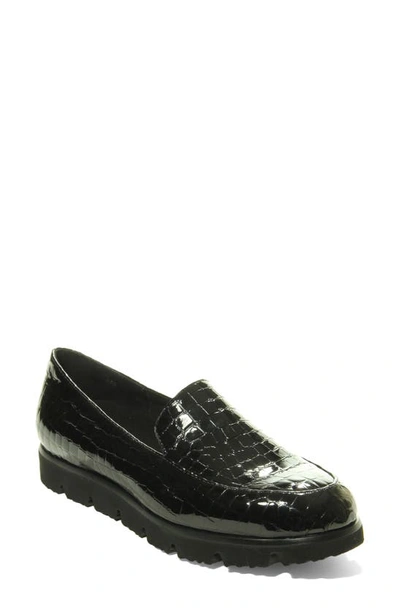 Vaneli Jimmy Loafer In Black Patent Leather