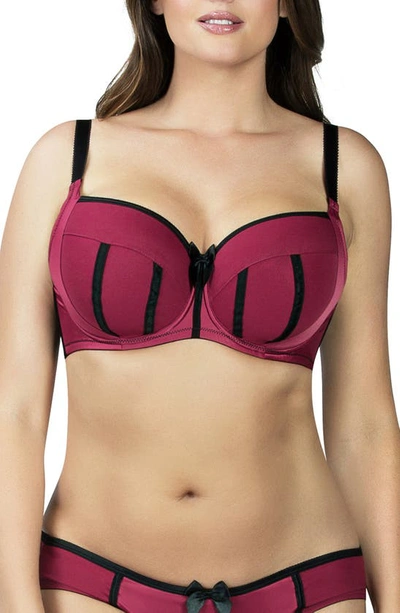 Parfait Women's Charlotte Contour Padded Bra In Red