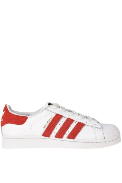 Adidas By Dressed Superstar Customized Sneakers In White