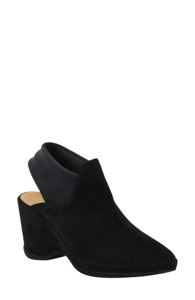 L'amour Des Pieds Oniella Bootie In Black Suede