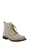 L'amour Des Pieds Raynelle Bootie In Taupe Suede