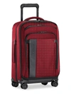 Briggs & Riley Zdx 22 Carry-on Expandable Spinner Suitcase In Red Brick