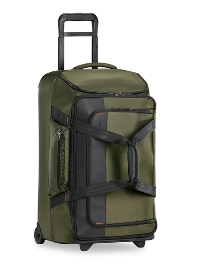 Briggs & Riley Medium 27-inch Rolling Duffle Bag In Hunter Green