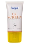 Supergoopr Supergoop! Cc Screen 100% Mineral Cc Cream Spf 50 In 226w