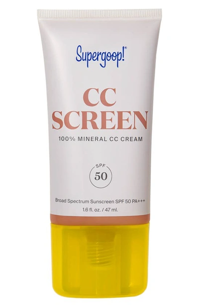 Supergoopr Supergoop! Cc Screen 100% Mineral Cc Cream Spf 50 In 336w