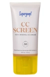 Supergoopr Supergoop! Cc Screen 100% Mineral Cc Cream Spf 50 In 206w