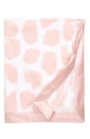 Nordstrom Baby Print Plush Blanket In Pink Baby Animal