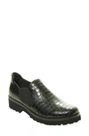 Vaneli Zivana Flat In Black Braun Leather