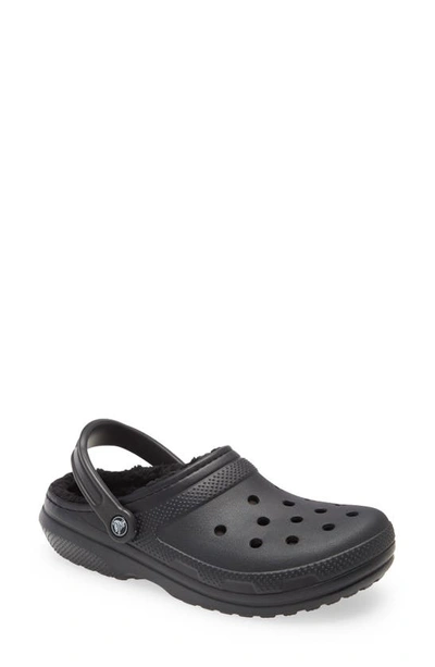 Crocstm Classic Lined Clog In Black/ Black