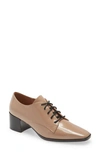 Linea Paolo Malaga Derby Pump In Maple Sugar