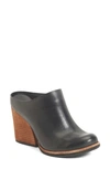 Kork-easer Challis Mule In Black Leather