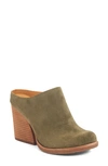 Kork-easer Challis Mule In Green Suede