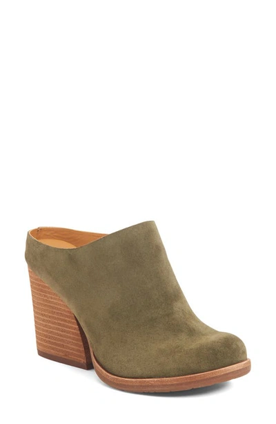 Kork-easer Challis Mule In Green Suede