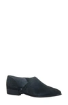 Otbt Coyote Half D'orsay Shoe In Black Calf Hair