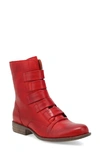 Miz Mooz Leighton Bootie In Red Leather