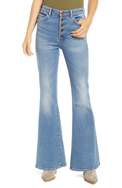 Lee High Waist Flare Jeans In Salina