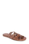 Bed Stu Hilda Sandal In Tan Dip Dye