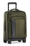 Briggs & Riley Zdx 22-inch Expandable Spinner Suitcase In Hunter Green