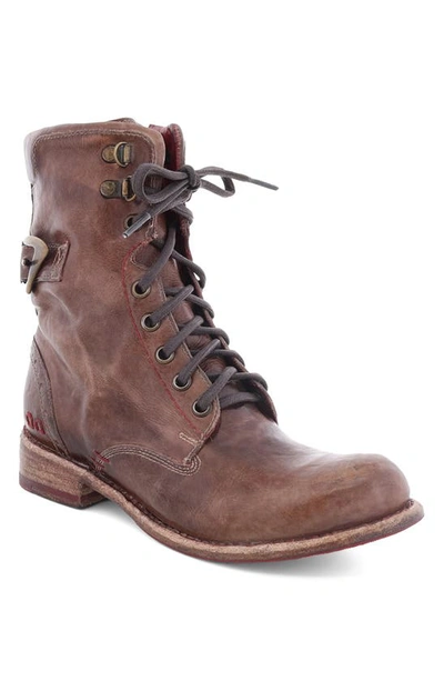Bed Stu Anne Bootie In Olive Rustic Tremolo