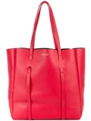 Balenciaga Red Everyday Medium Leather Tote Bag