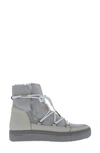 Blackstone Ul87 Genuine Shearling Lined Boot In Almond Milk Nubuck Leather