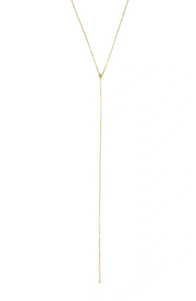 Bony Levy 14k Gold Y-necklace In Yellow Gold