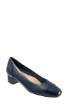 Trotters Daisy Pump In Blue