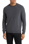 Nordstrom Men's Shop Cashmere Crewneck Sweater In Grey Shade Heather