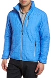 Cutter & Buck Rainier Classic Fit Jacket In Blue Melange