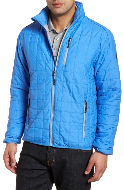 Cutter & Buck Rainier Classic Fit Jacket In Blue Melange