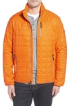 Cutter & Buck Rainier Primaloft(r) Insulated Jacket In Orange