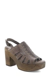 Bed Stu Fontella Platform Sandal In Taupe Dip Dye