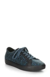Softinos By Fly London Suri Low Top Sneaker In Petrol Leather